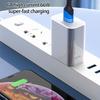5A 66 Вт Быстрая Зарядка Плетеный USB C Кабель Высокая Прочность Решение для Быстрой Зарядки Смартфонов Планшетов В Дороге