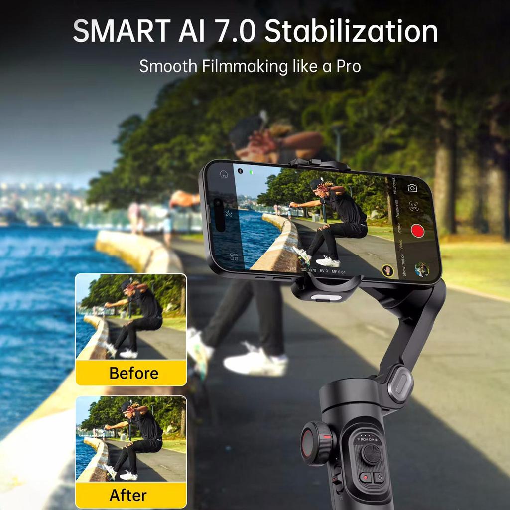 Smart XE 3-осевой стабилизатор для смартфона, стабилизатор для iPhone и Android-телефонов