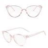 Plastic Anti Blue Light Women Men Optical Glasses Cat Eye Spectacles Blocking Glasses Eyewear