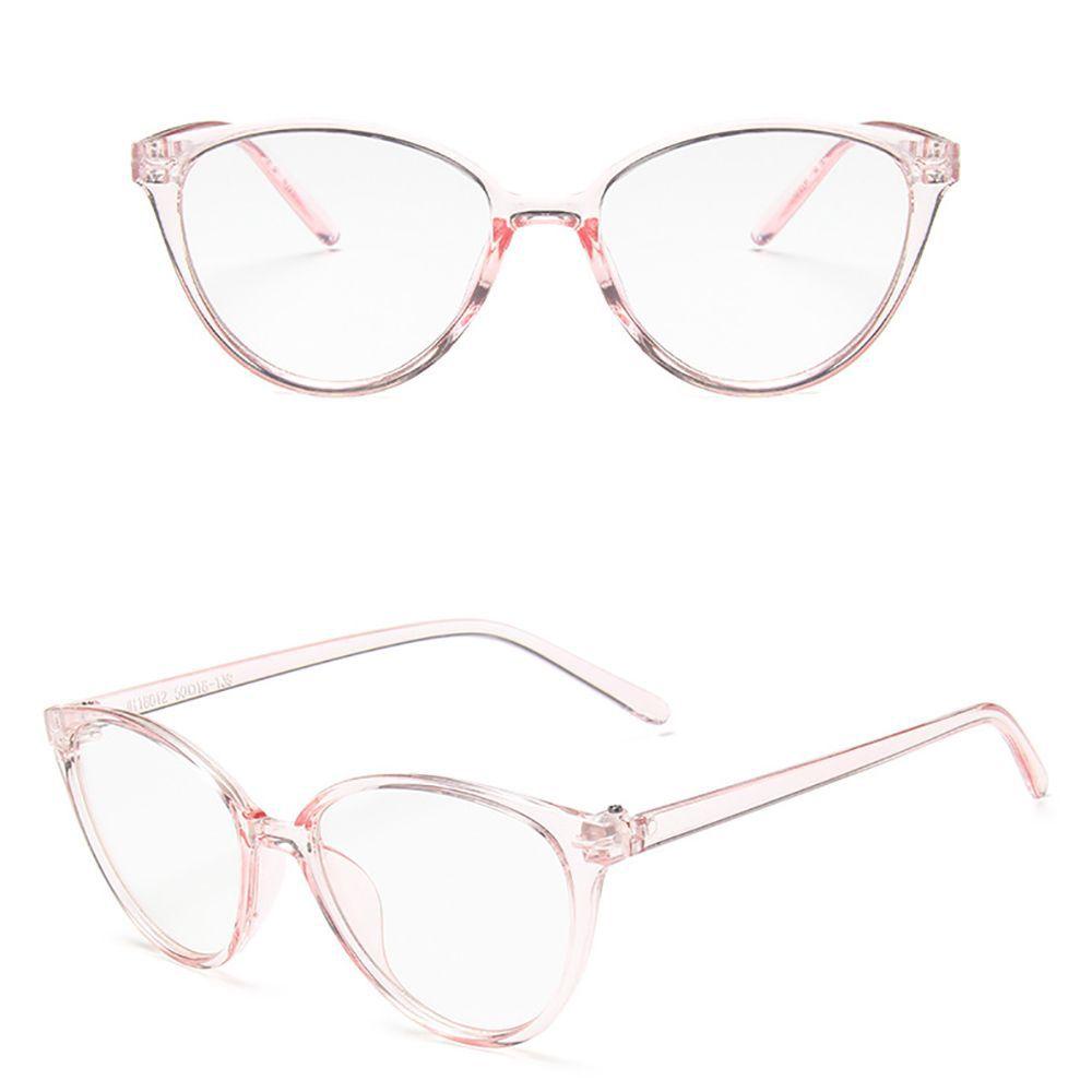 Plastic Anti Blue Light Women Men Optical Glasses Cat Eye Spectacles Blocking Glasses Eyewear