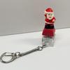 Mini Christmas Keyboard Keychain Fidget Toy Anti-Anxiety Stress Relief Sensory Toy for Kids Adults Holiday Party Gift