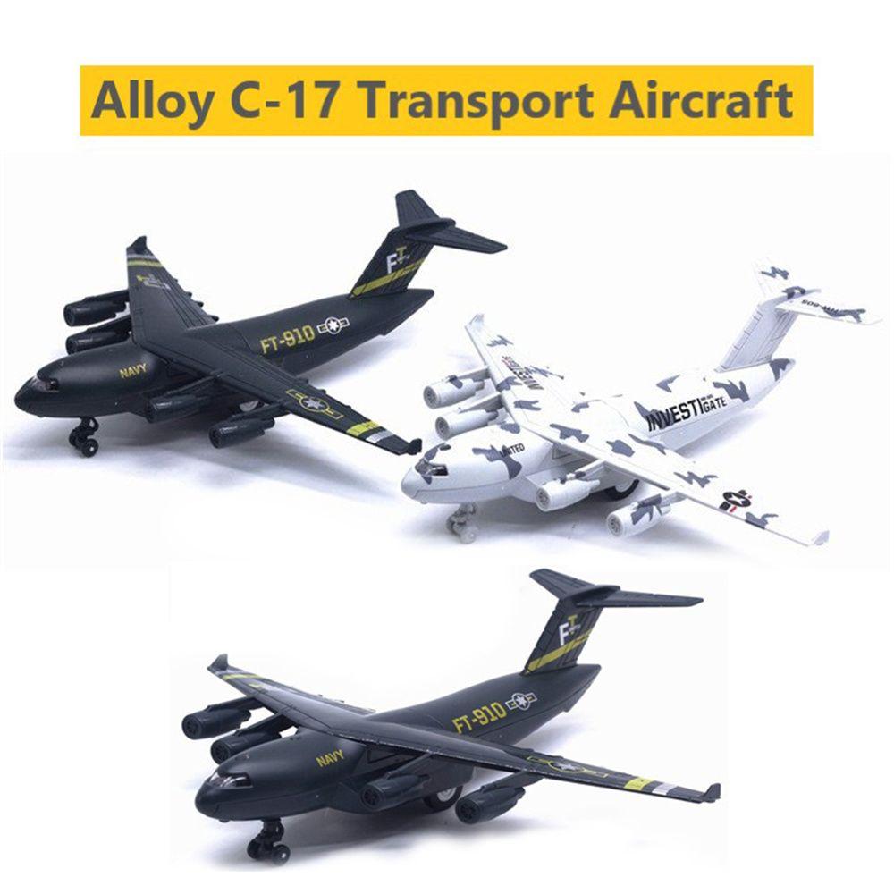 for Boy Traffic Mini Gifts Birthday Gift C-17 Airplane Toy Toy Vehicles Plane Toys Pull Back Plane