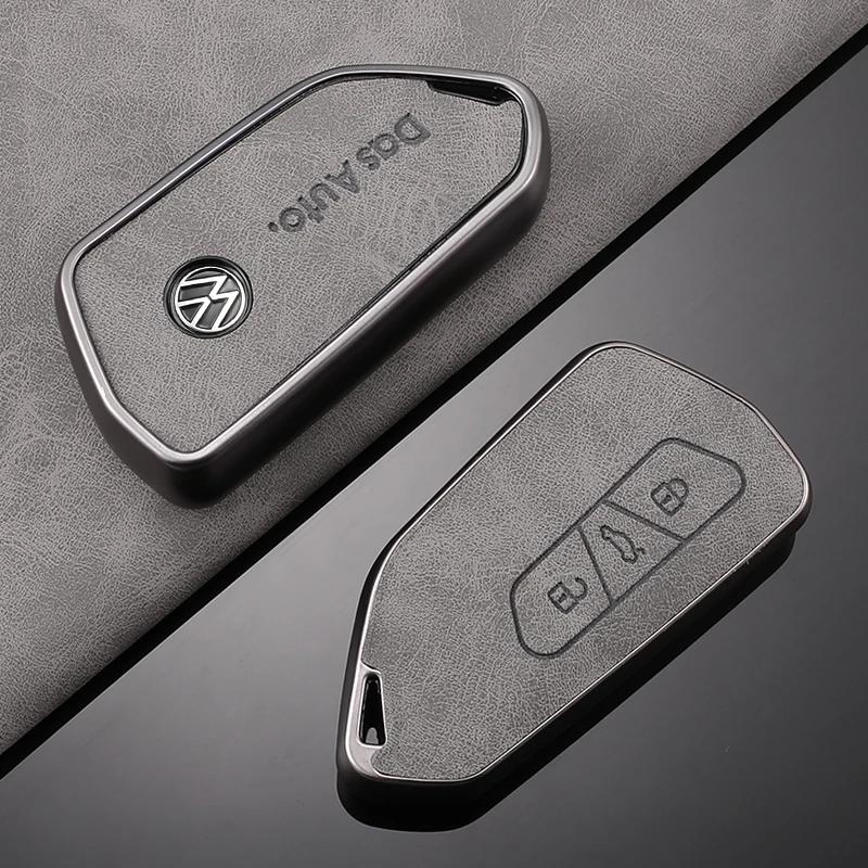 Чехол-сумка-держатель для брелока автомобильного ключа VW GTI GOLF 2026 Горячий для VW VOLKSWAGEN Кожаный Защитный корпус для ключа автомобиля VW Volkseagen Golf 8 MK8