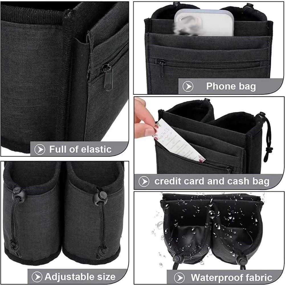 Hands-Free Luggage Drink Bag Storage Bag Travel Cup Holder Holder Suitcase Drink Holder  Airport