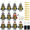M1622 M1623 M1624 M1628 Ancient Roman Soldier King Building Block Minifigures Toy