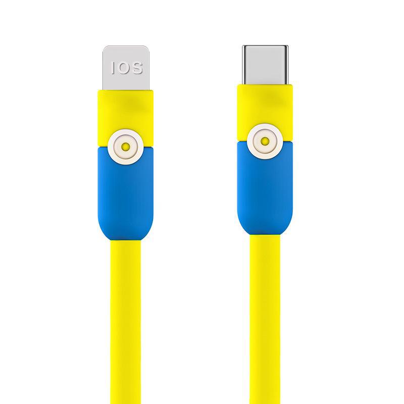 Кабель для быстрой зарядки iPhone 14 и 11 Pro мощностью 20 Вт, удлиненный разъем для подключения мобильного телефона