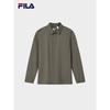 Fila Мужская вязаная рубашка-поло с длинным рукавом