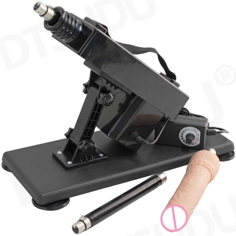 DTSUDU Автоматический женский вибратор Секс-машина Мастурбация Накачивающий пистолет Леди Вагина Анальный мастурбатор Взрослые эротические секс-игрушки для женщин