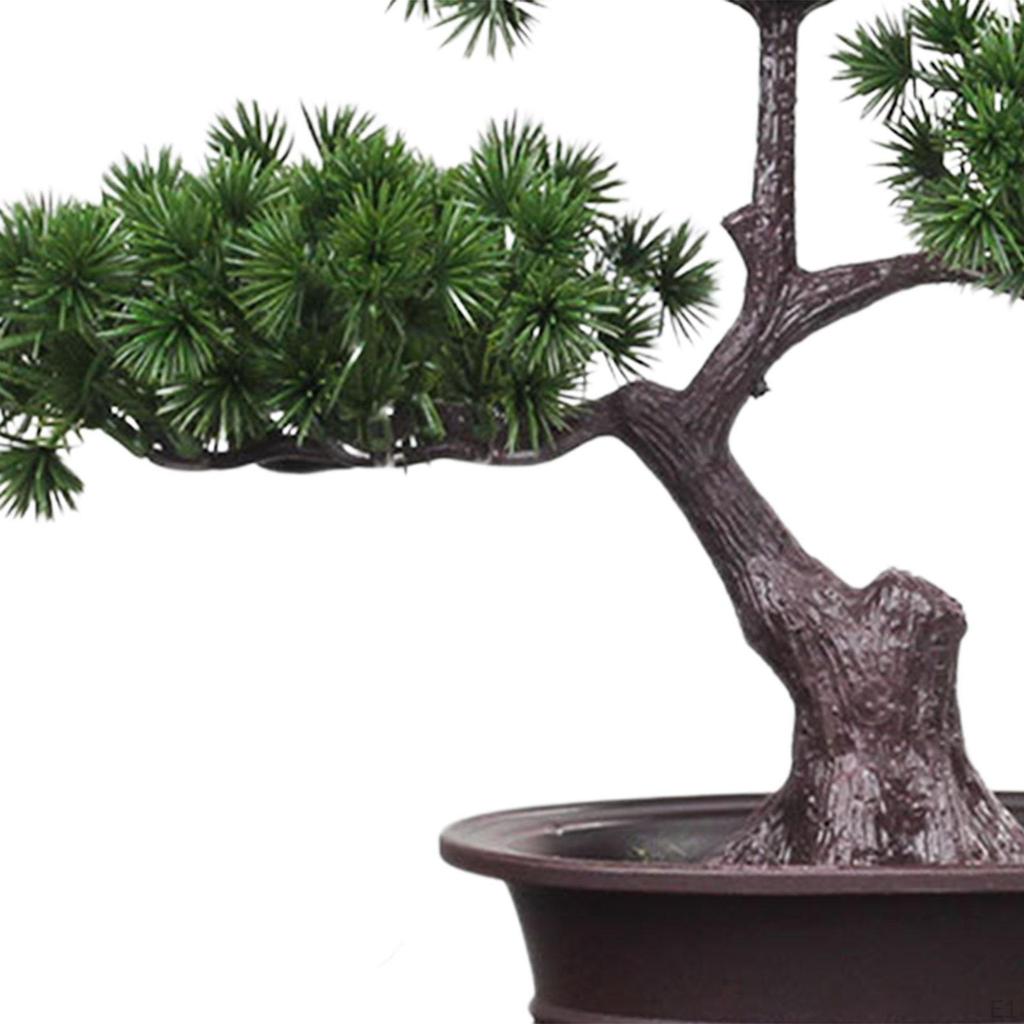 Приветствующее дерево в горшке, растение бонсай, декоративный роман и уникальный многофункциональный настольный дисплей для