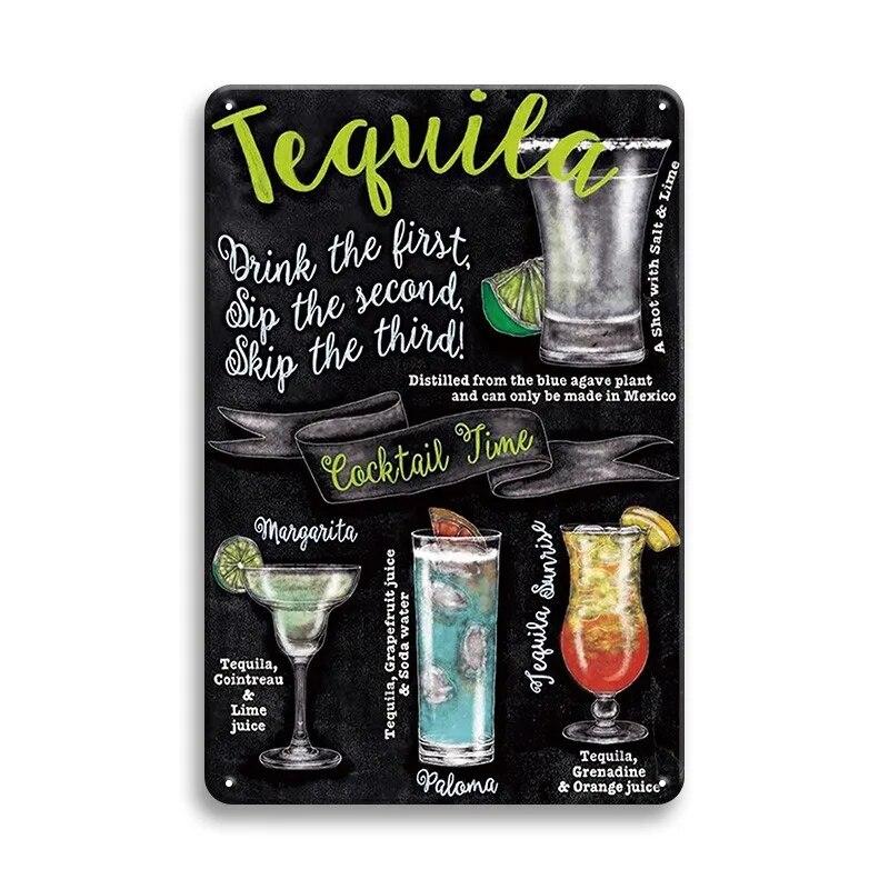 Винтажные постеры, жестяные вывески для коктейлей, металлическая доска, пивная ретро-тарелка, декоративная железная картина для бара, паба, человек, пещерное искусство, Настенный декор