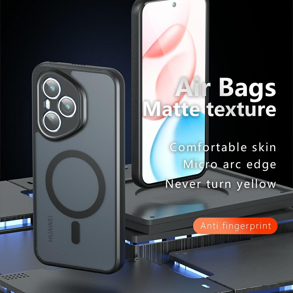 Для Honor 400 Pro 5G (Глобальный) Чехол, совместимый с MagSafe, матовая накладка для телефона из ТПУ+ПК