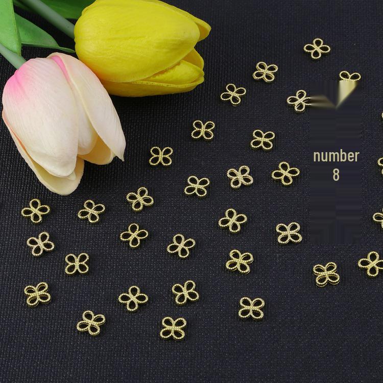 Медная заколка для волос в древнем стиле «Сделай сам» с подвесками в виде клевера и цветка