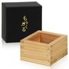 Morikuru (Morikura) Made In Japan, 1-go Masu (1-go) Cup, Artisan-Crafted from Rare Yakushima Cedar, Natural Materials, SG Wonder Zone MN08-04