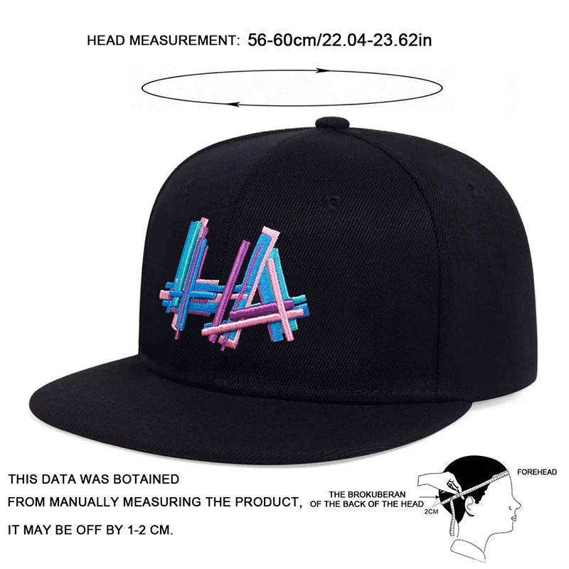 Модная бейсболка в стиле хип-хоп с вышитыми буквами Snapback Hat для взрослых Кепки в стиле хип-хоп для отдыха на открытом воздухе Регулируемая кепка