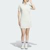 adidas Рубашка поло Primeknit с коротким рукавом, однотонная рубашка поло для гольфа, женские топы, светло-зеленый IN6617