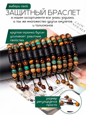 Браслет дружбы созвездий Натуральный камень Спейсер Эластичный браслет Браслет двенадцати созвездий