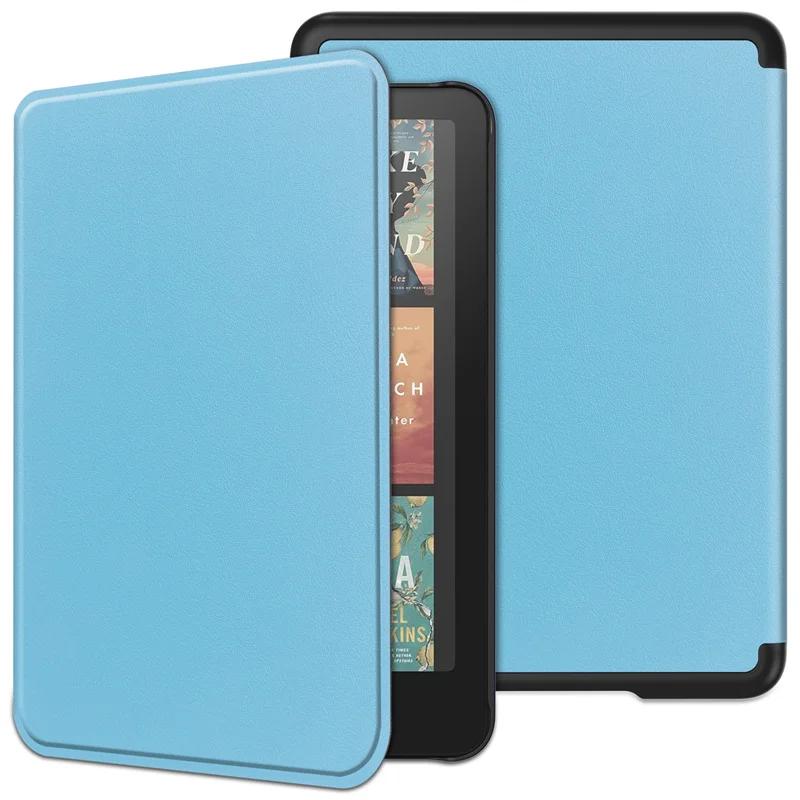 Funda For Kindle Paperwhite 2024 Case 7 дюймов PU Leather Flip Smart Cover For Coque Kindle Paperwhite 2024 12th Generation Case