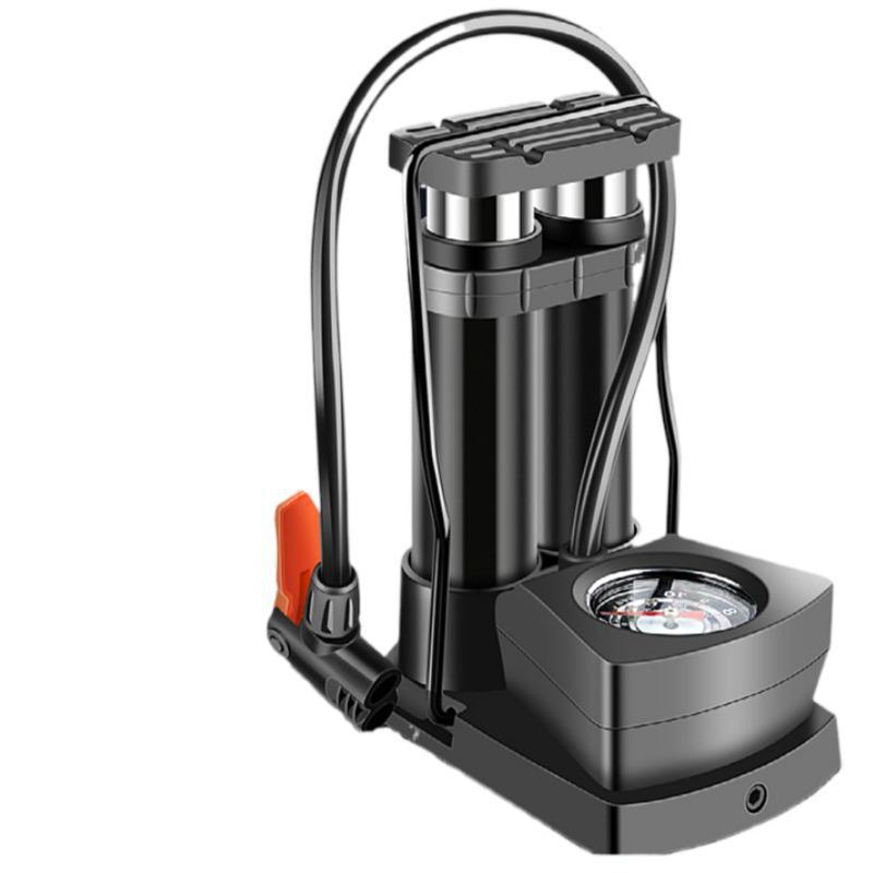 Портативный электрический ножной насос высокого давления для бытового и спортивного инвентаря