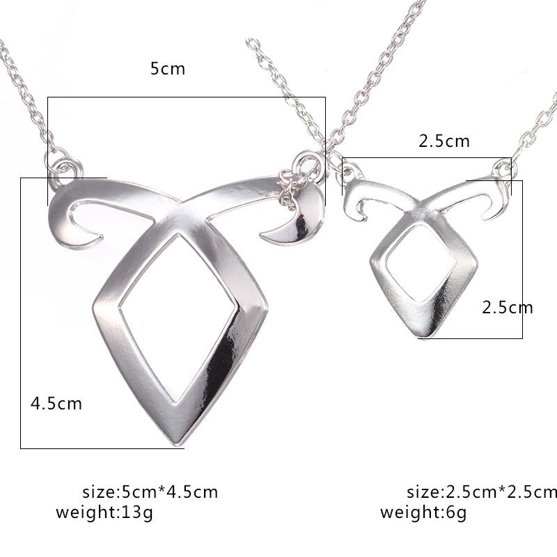 Ожерелье с подвеской «Сила ангела» города костей — ювелирные изделия Mortal Instruments