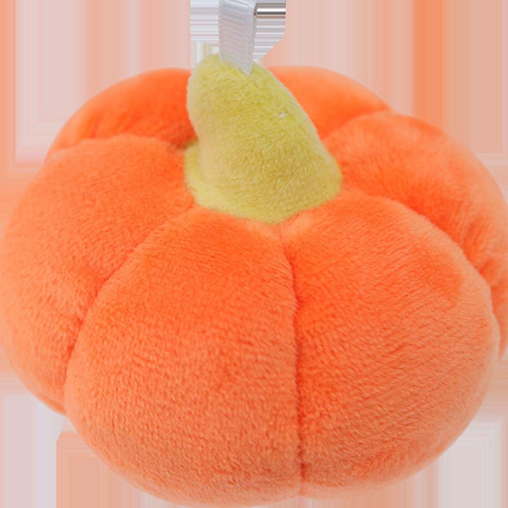 Soft Plush Doll Keyring Mini Bag Pendant Portable Pumpkin Stuffed Toy Keychain Children