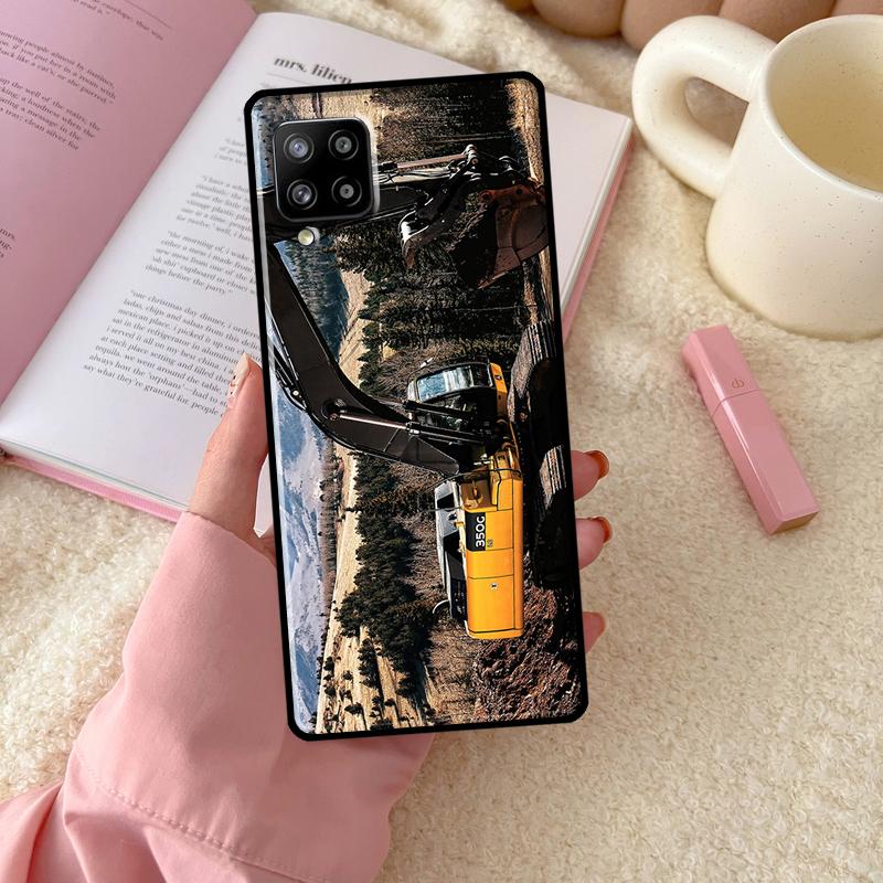 Чехол-экскаватор для Samsung Galaxy A54 A34 A14 A13 A12 A22 A32 A52 A72 A51 A71 A53 A52S Задняя крышка
