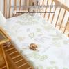 UKKNZZ Baby Bamboo Fiber Fitted Sheet