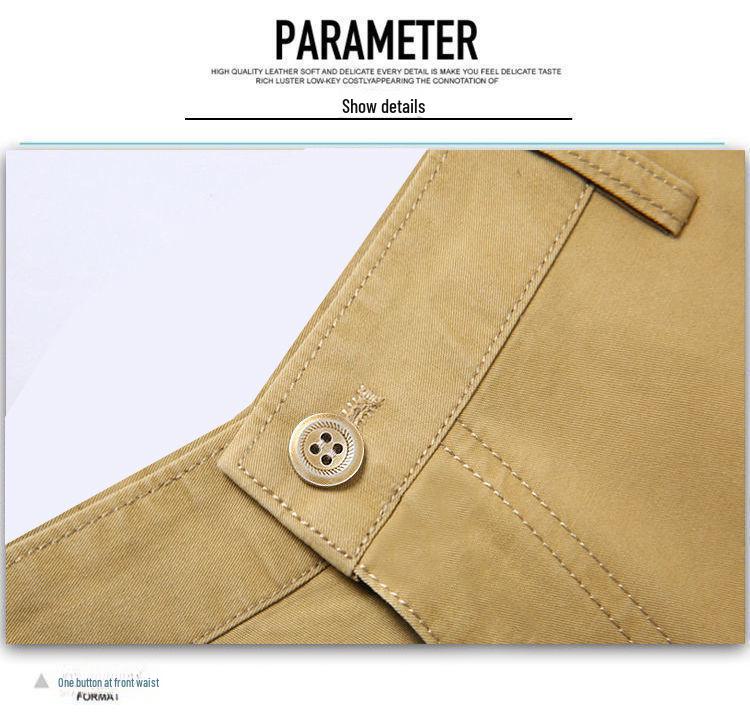 Мужские повседневные летние шорты из чистого хлопка для пап и дедушек среднего возраста