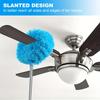 Ceiling Fan Cleaner Dusters With Extension Pole, Dust Removal Brush, Removable And Washable Microfiber Ceiling And Fan Duster, Ceiling Fan Duster