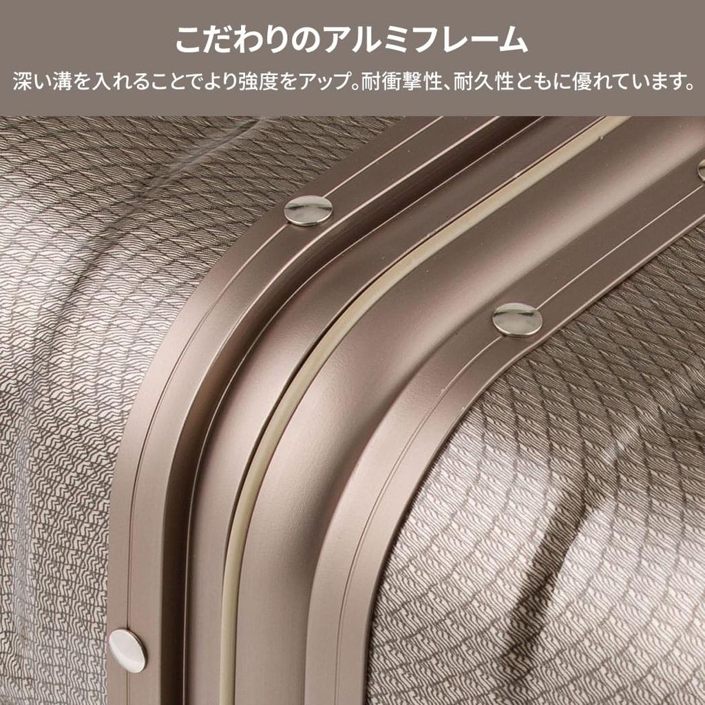 Чемодан с ударопрочным алюминиевым каркасом, чехол для переноски, размер S, бесшумный, с двойными роликами, с замком TSA, сумка для деловых поездок [Legend Walker] ручная кладь (1-3