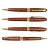 Retro wooden barrel retractable ballpoint pen, EXA, in a premium box, K7-1455BP-1