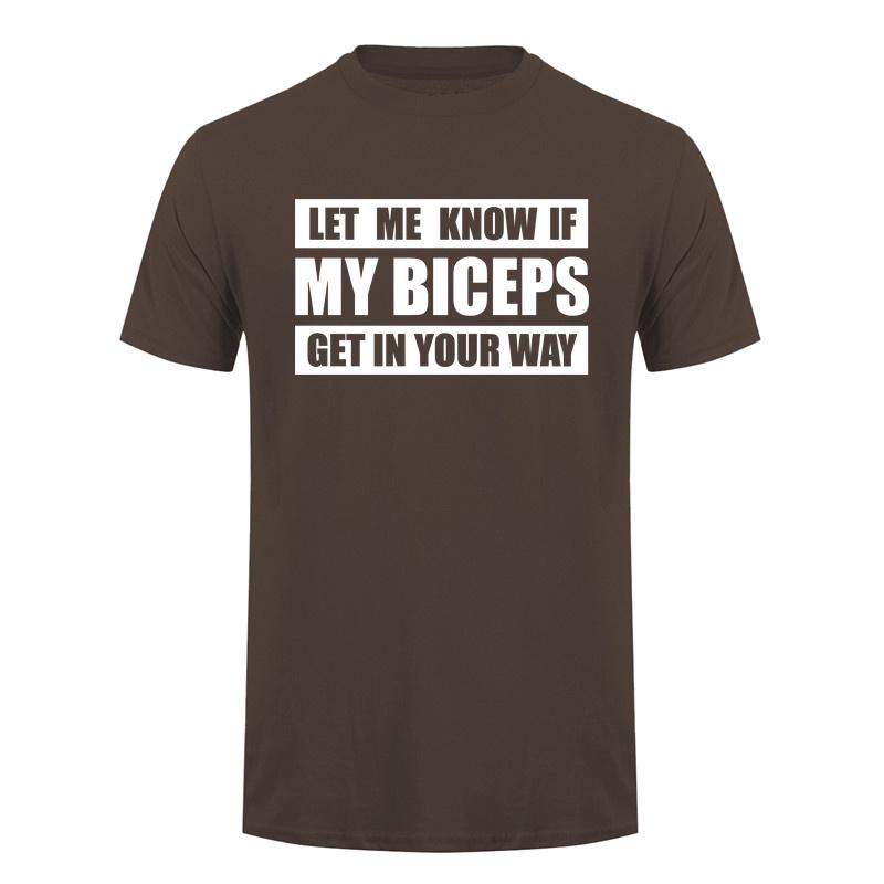 Let Me Know If My Biceps Get In Your Way Tshirt Funny Gym T Shirts Fitness Humor Da833