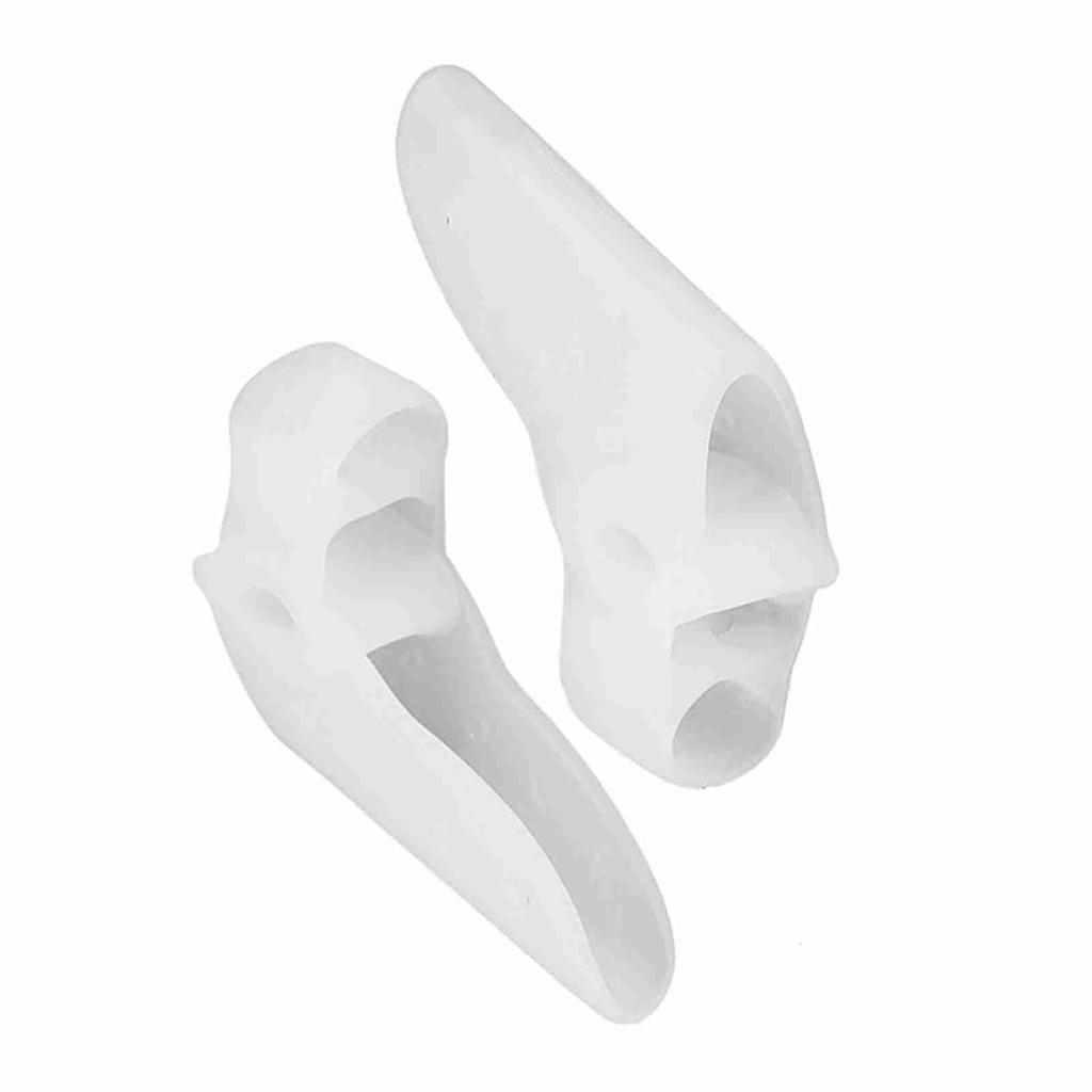 2 пары гелевых разделителей пальцев ног для коррекции вальгусной деформации молоткообразных пальцев ног, уход за ногами