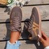 2024 Plus Size Women’s Non-Slip Casual German Trainer Sneakers - Lightweight & Laced