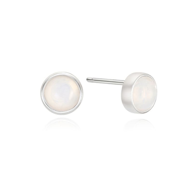 engbrox Milky Moonstone Earring
