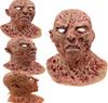 Creepy Freddy Krueger Latex Mask Full Head Helmet For Halloween Party Cosplay
