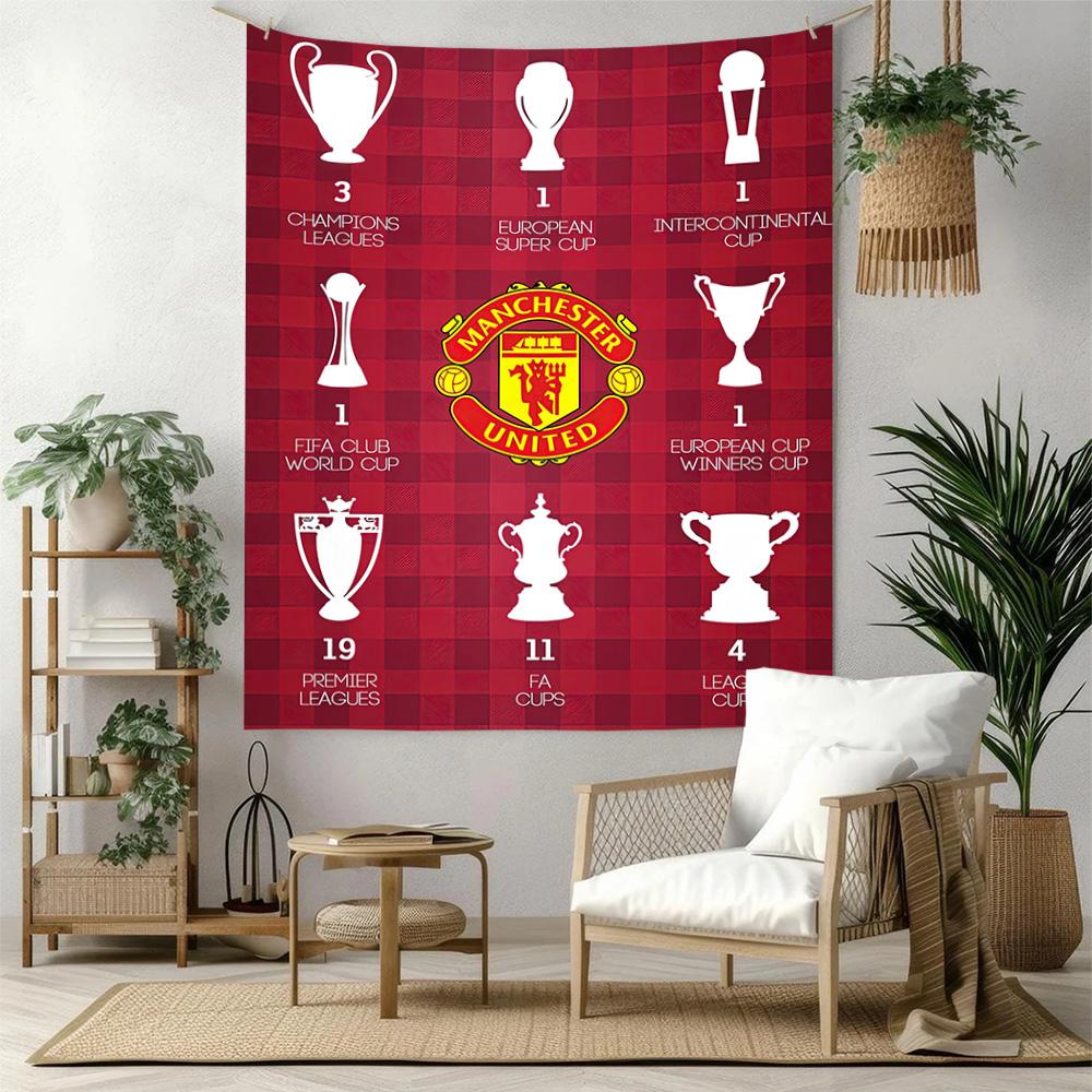 Manchester Wall Decor Tapestry Art For Pet Memorial Birthdaywedding Party Backdrop Family Gift