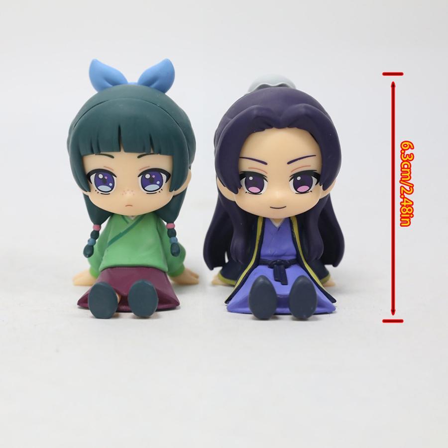 9cm Kusuriya no Hitorigoto Anime Figure #2372 Jinshi Action Figure #2288 Maomao Figurine PVC Adult Collection Model Doll Toys