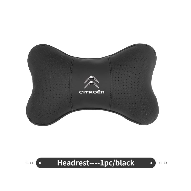 POOR1 Car Seat Back Head Neck Pillow Cushion Headrest Lumbar Support For Citroen Grand Berlingo Jumper Celysee Xsara Picasso Aircross