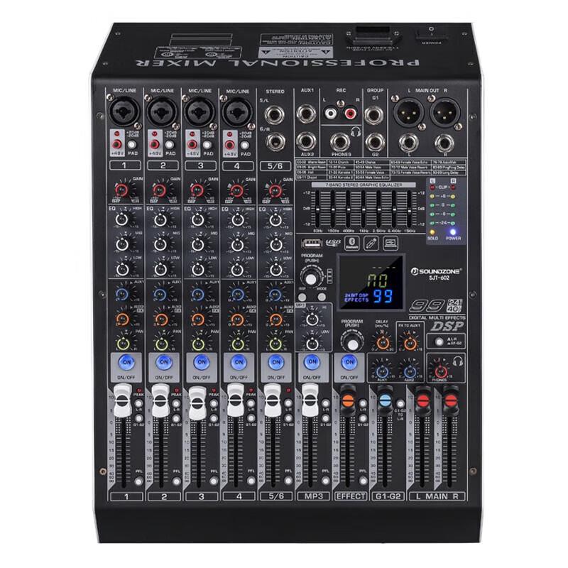 SOUNDZONE Professional Audio Mixer