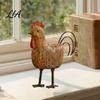 Country Home Interior Styling Style Pig/Rooster Figurine, Resin Rustic Farmhouse Animal Statue, Pastoral Birthday Gifts for Countryside Lovers Desktop