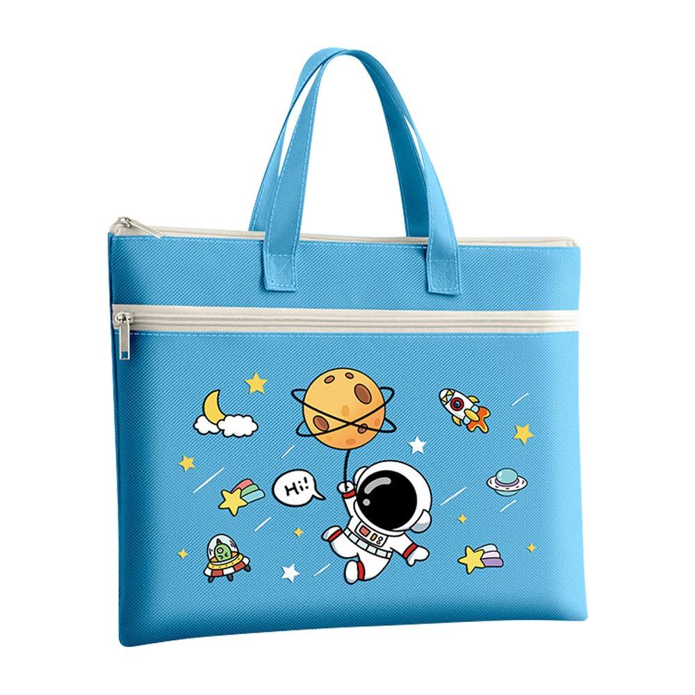 Двухслойная школьная сумка-тоут, холщовая сумка для файлов, симпатичная сумка для файлов формата А4, учебные принадлежности