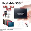 «Мобильный жесткий диск SSD большой емкости: Варианты 8 ТБ/2 ТБ/1 ТБ, высокоскоростная передача данных, портативная конструкция.