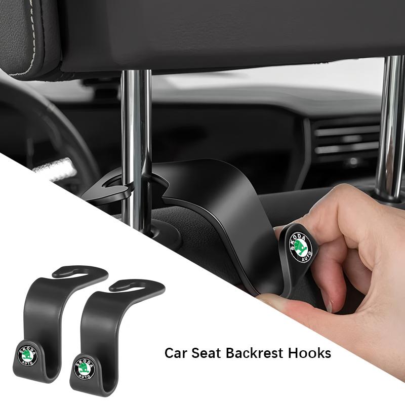 Car seat hook multi-functional storage hook accessory For skoda OCTAVIA RS FABIA KAMIQ KAROQ KODIAQ RAPID SCALA SUPERB
