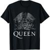 Официальная классическая футболка с логотипом-гербом Queen, белая(1)
