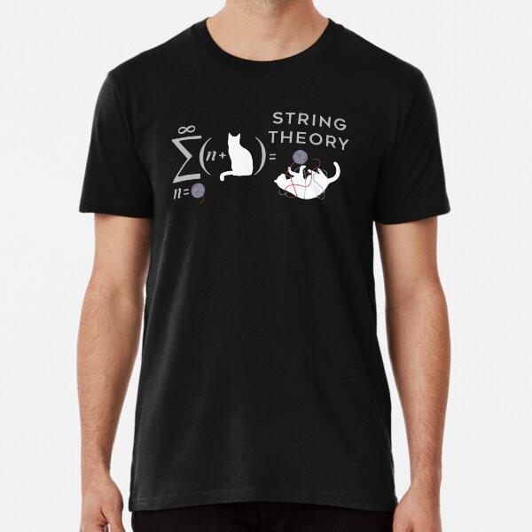 String Theory Cat T-Shirt S-5XL Best T-Shirt