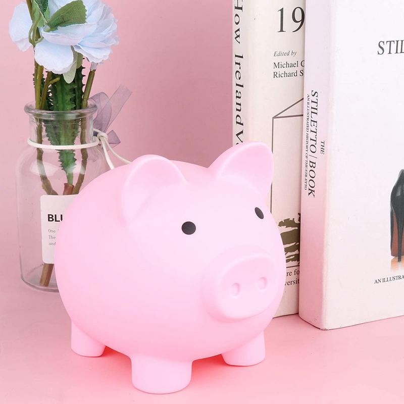 Cute Piggy Bank Coin Bank For Girls And Boys Medium Size Cute Piggy Banks For Coin Storage Organizer For Birthday Gifts