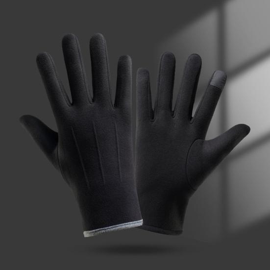 Women Winter Thermal Gloves Fleece Lined Touch Screen Gloves Warm Windproof Gloves for Texting Cycling Driving Outdoor Work