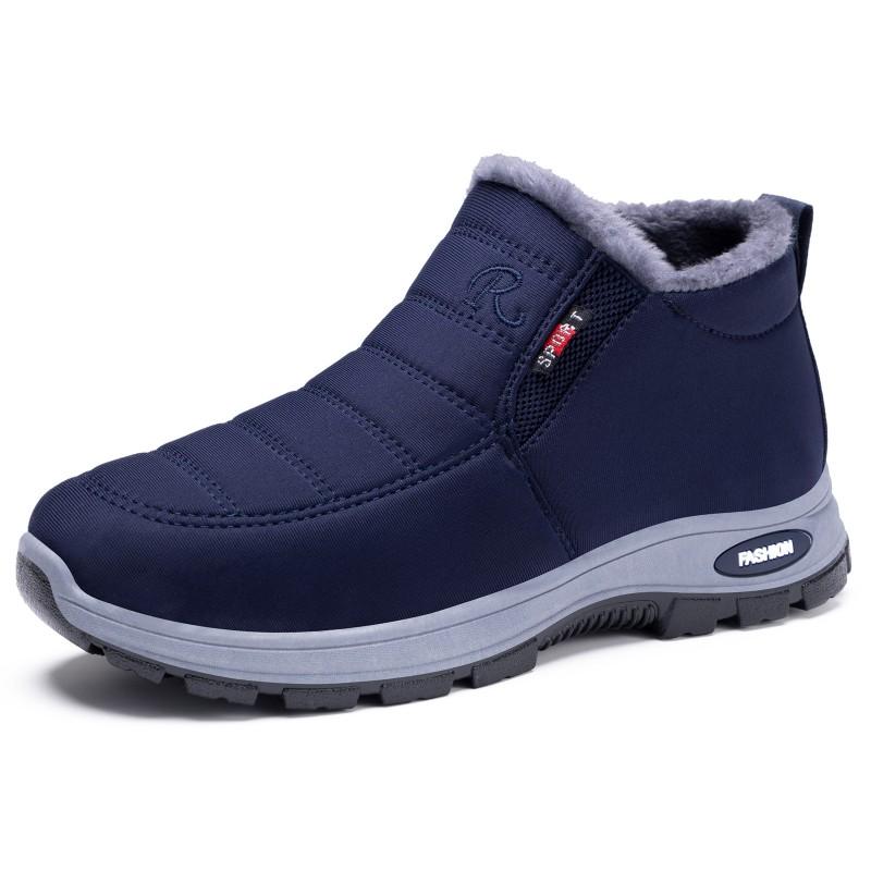 Womens Winter Snow Boots Warm Short Cotton Shoes Non-slip Flat Heel Daily Hiking