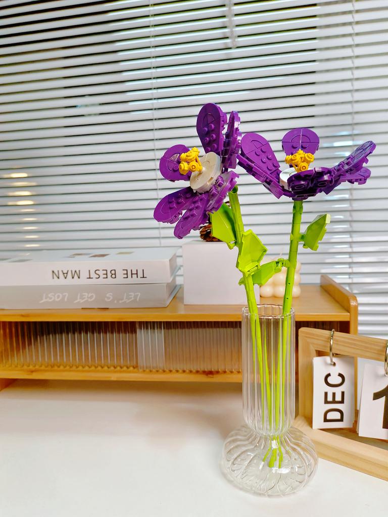 Букет из вечной розы и подсолнуха, конструктор, мини-кирпичики DIY для взрослых, невянущий подарок на День святого Валентина, годовщину, декор для дома