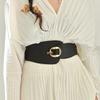 Corset Belts For Women High Quality Plus Size Stretch Cummerbunds Waistband Big Wide Elastic Corset Belt For Coat Dress